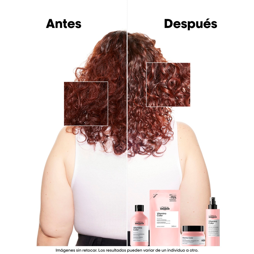 SHAMPOO REFILL L'OR&Eacute;AL PROFESSIONNEL VITAMINO COLOR (REFILL DE SHAMPOO PARA CABELLO TE&Ntilde;IDO)